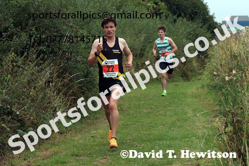 Senior Men and Veterans Relay, 2024 Sunderland XC Relays.  Photo: David T. Hewitson/Sports for All Pics